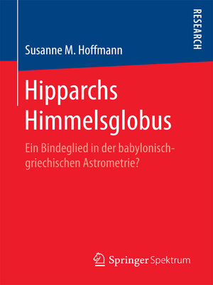 cover image of Hipparchs Himmelsglobus